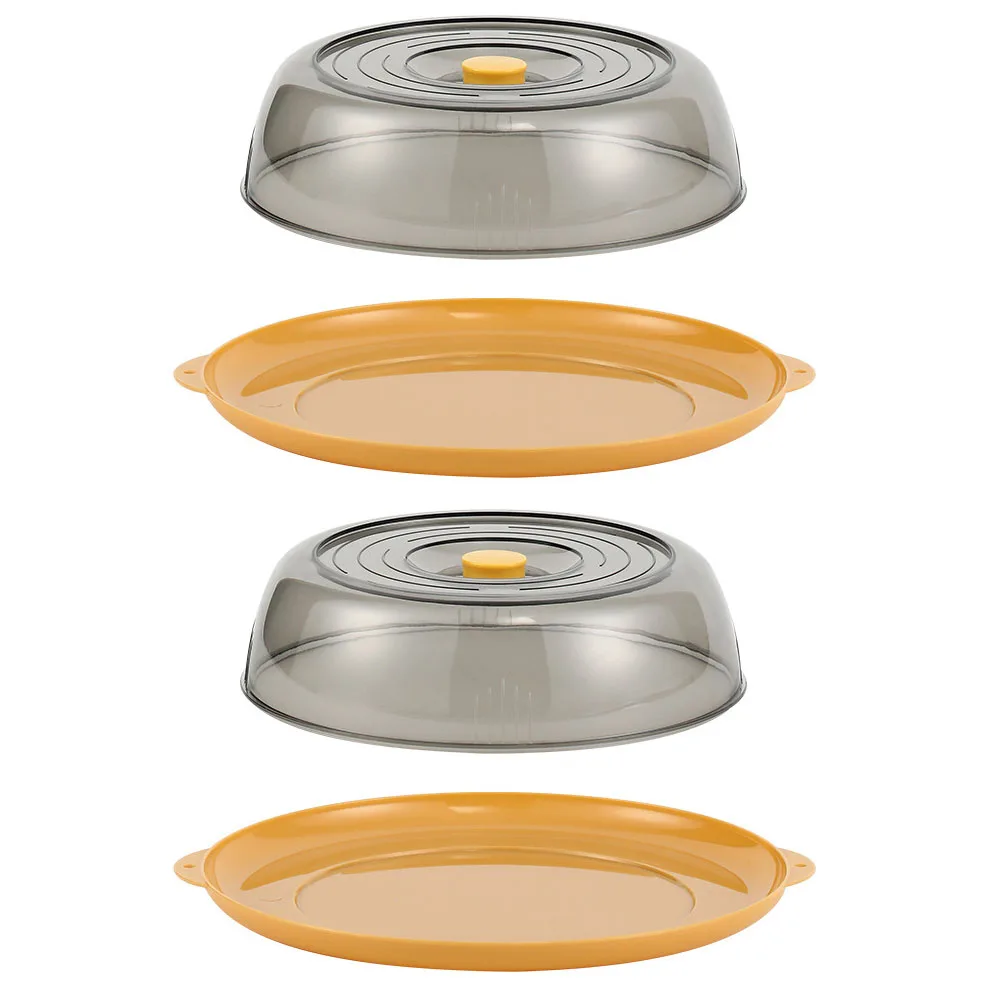 

2Pcs Food Cover Kitchen Plastic Table Cover Heat Preservation Protect Fresh Home Restaurant Kitchen Supply