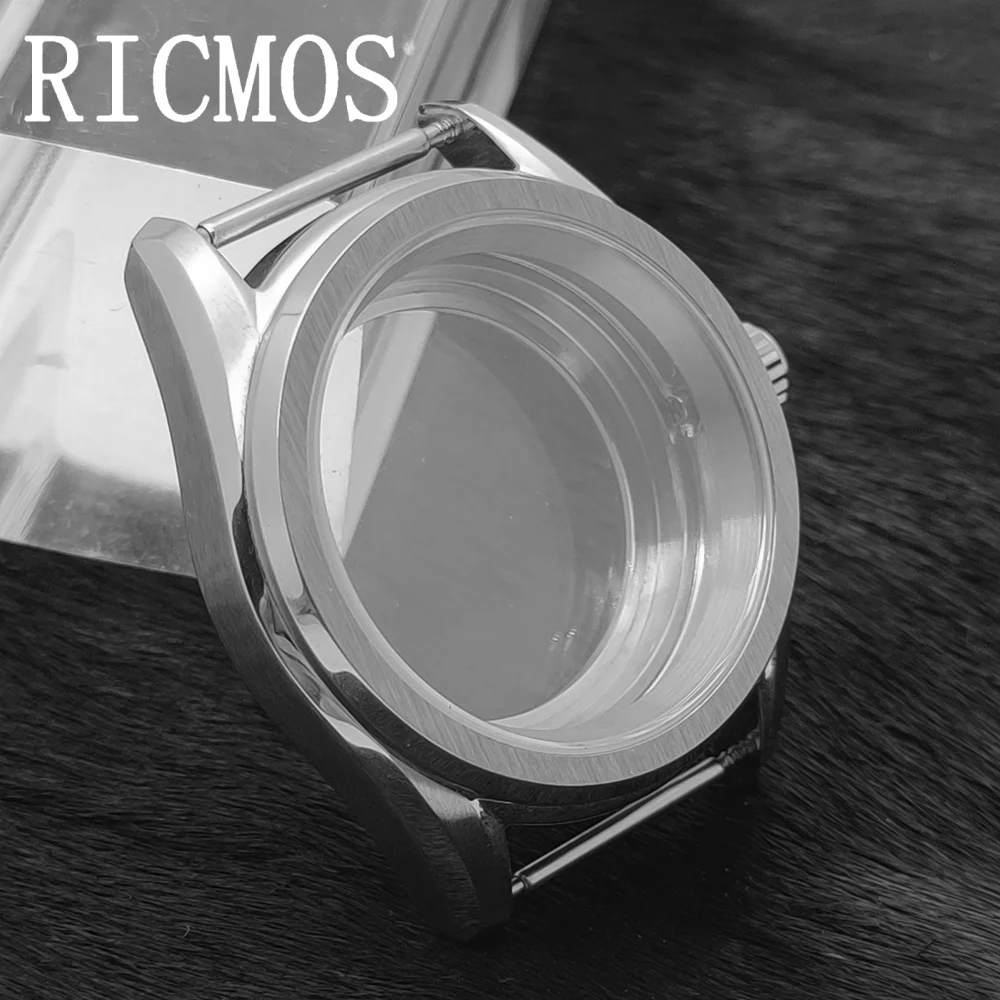 38mm Silver Stainless Steel 20mm Strap width Sapphire Glass Fit NH34 NH35 NH36 ETA 2824 PT5000 Miyota8215-DG Movement