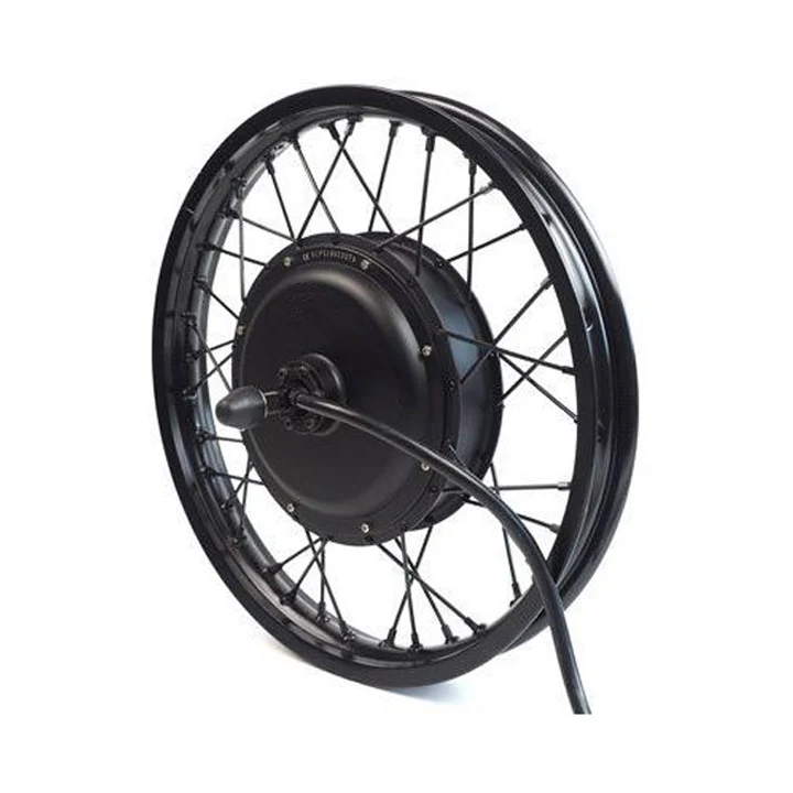 &s 1.85x19 19 Inch 60V 72V 3000W 5000W Brushless Gearless Spoke Electric Motorcycle Rim Electric Bike Bicycle Rear Hub Motor*