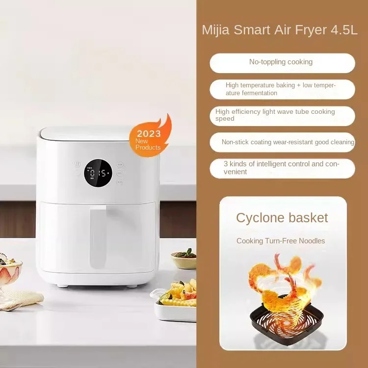 de aire n1 household Air Fryer Xiaomi Household New Visual Small Visual Oven Free of Integration para mijia freidora de aire