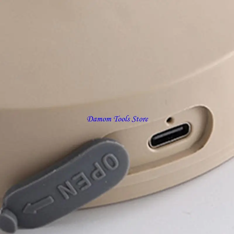 

57BE 3/16 Color Ocean Ripple Projector Lamp Desk Light Rechargeable Reading Lamp Room Decoration Enduring