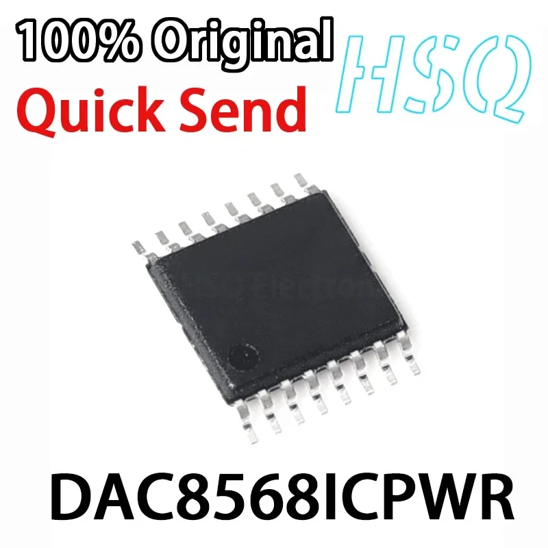 1PCS DA8568C DAC8568ICPWR DAC8568ICPW Digital-to-analog Converter TSSOP16 New Original