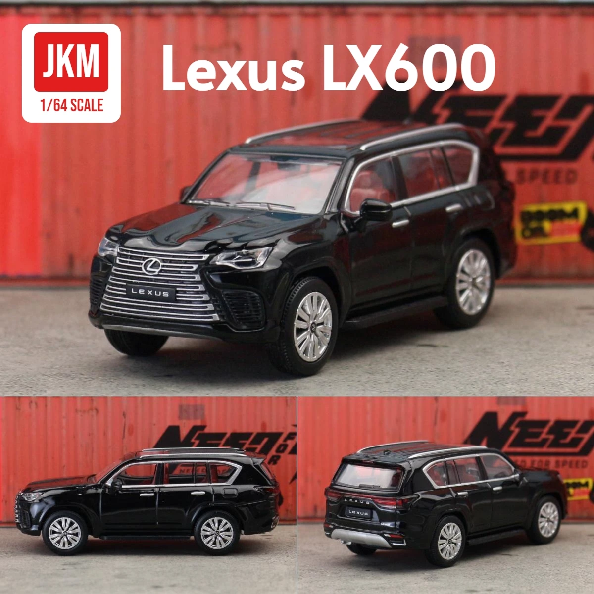 1:64 Lexus LX570 Miniature Model JKM 1/64 Premium SUV Toy Car