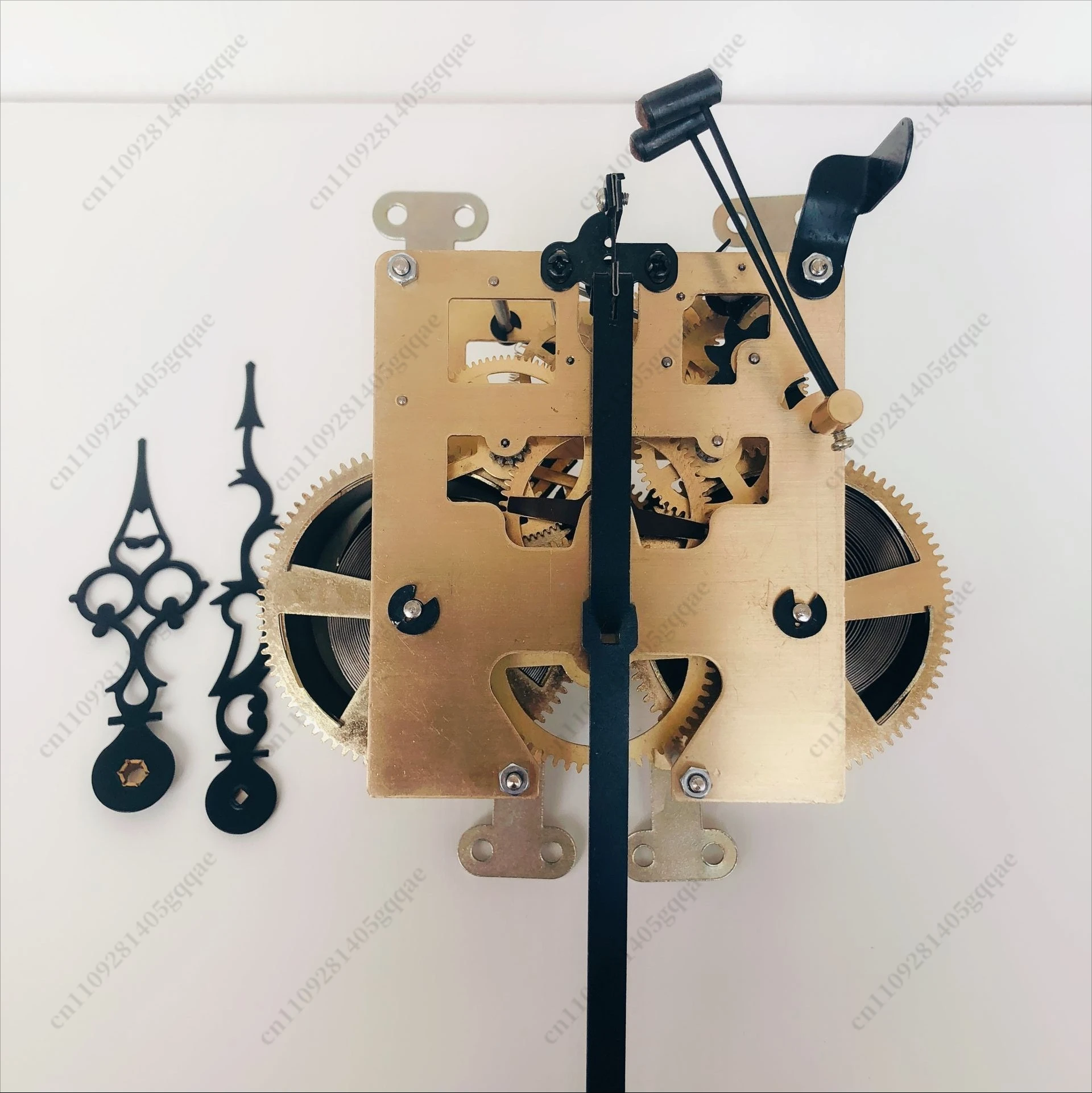 Old-Fashioned Mechanical Winding Full Copper Clock Movement Accessories 31 Days