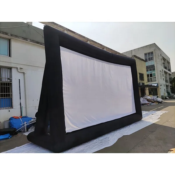 202616ft 20ft Movie Nights Backyards Family Outdoor Projector Screen Inflatable Movie Screenpromote sales