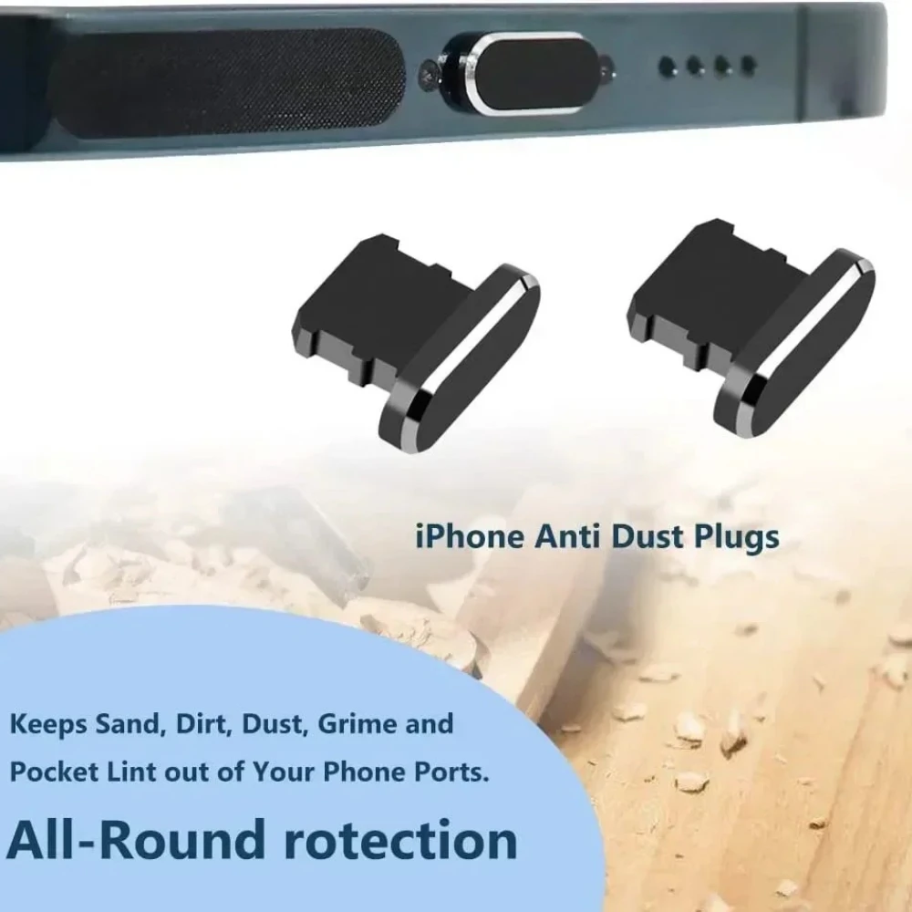 13/10PCS Cell Phone Charging Port Dust Plug with Cleaning Brush for iPhone 14 Pro Max Samsung Xiaomi iOS Type C Cleaner Set