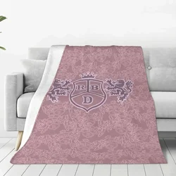 Rebelde RBD Logo Flannel Blanket Novelty Throw Blanket for Home Hotel Sofa 125*100cm Rug Piece