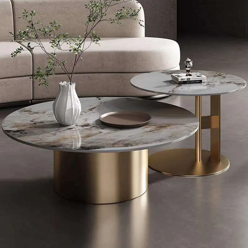 Modern Space Saving Coffee Table With Storage Occasional Minimalist Center Coffee Table Vintag Mesa Redonda Bar Furniture