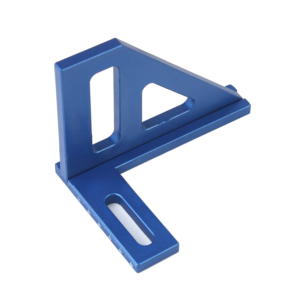 

3D многоугольная измерительная линейка 45/90 градусов, пластиковый столярный квадратный транспортир, линейка для рисования, инструмент для треугольной макета