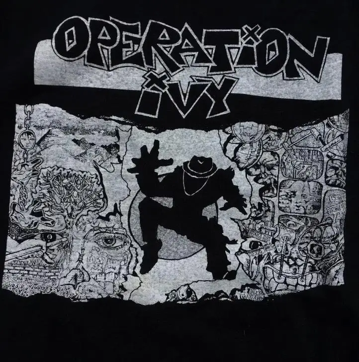 

Operation Ivy Gift For Friends Black T-Shirt Cotton All Size