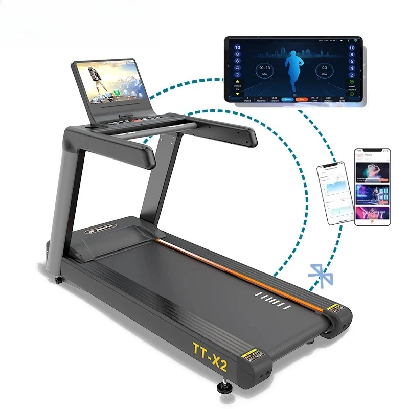 Large Running Belt Electronic Commercial Treadmill with Led Keyboard Screen Best Price Treadmill
