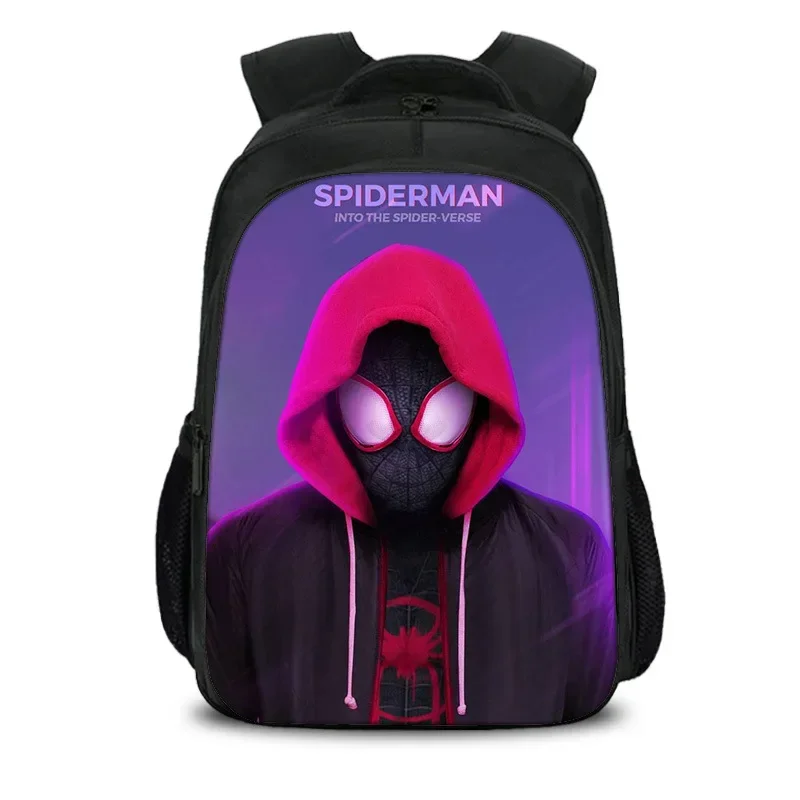 

Marvel Comics Series Spider Man Cartoon Backpack Parallel World Cartoon Student Backpack Children's Large Capacity Fashion Bag