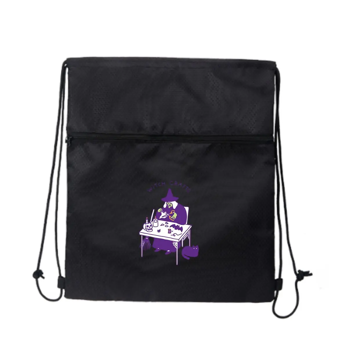 

Witch Art Sparks Magic Joy Модный рюкзак на шнурке Портативный дорожный рюкзак