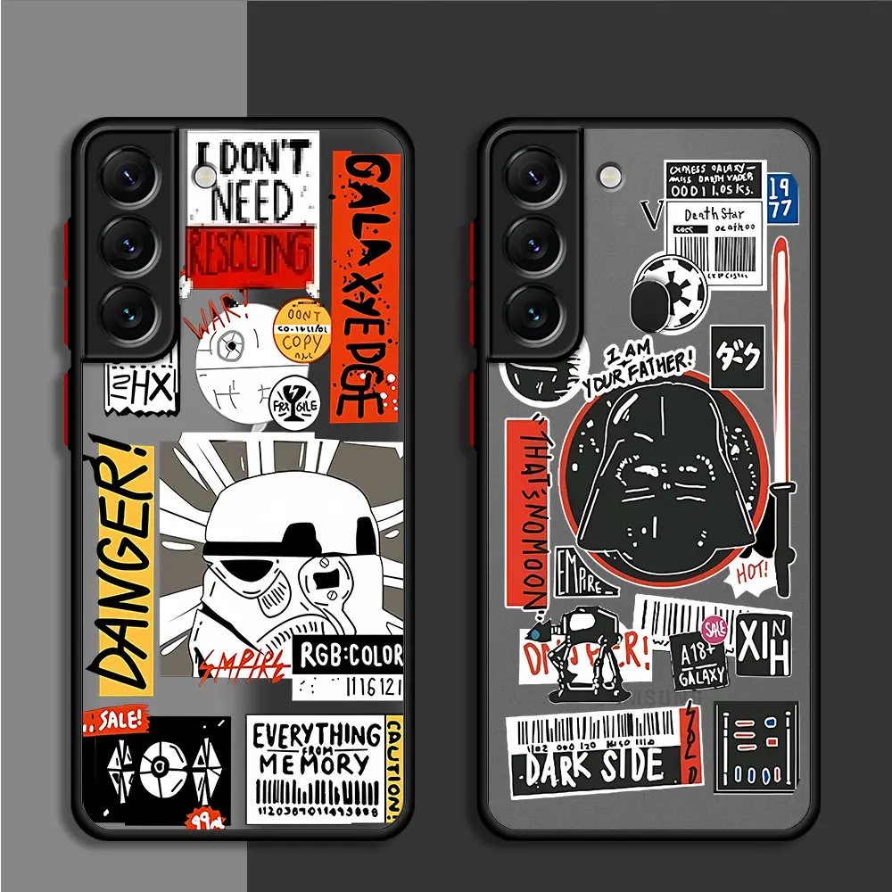 Soft Phone Case for Samsung Galaxy S10 Lite S21 S24 Ultra S22 Plus S20 FE S9 S23 Ultra S24 Wars Stars Stormtrooper Cases Cover 