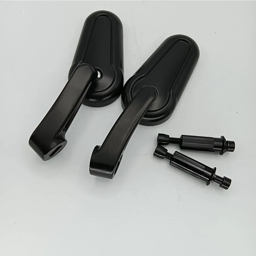 2 unids/par universal 8mm espejo de motocicleta Scooter E-Bike espejos retrovisores electromóvil espejo convexo lateral trasero