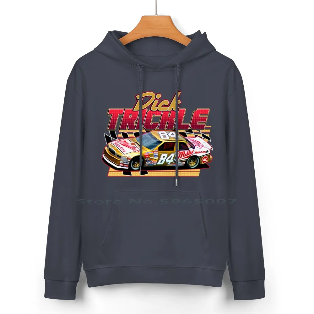 Dick Trickle Driver 80s Retro Style Pure Cotton Hoodie Sweater 24 Colors Dale Earnhardt Chase Elliott Heatshop Jimmie Johnson