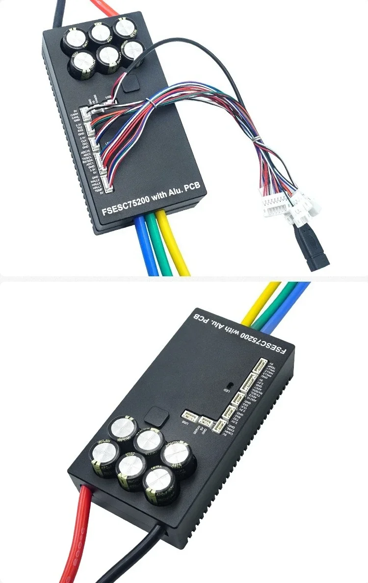 Single Drive 75200 Brushless ESC Aluminum Base Board For Water Power Equipment