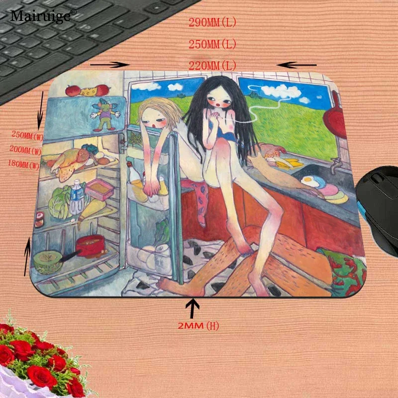 Anime Mausepad Aya Takano Keyboards Cute Mouse Pad Kawaii Desk Accessories Gamer Table for Pc Hot Pads Pc Game Complete Deskpad