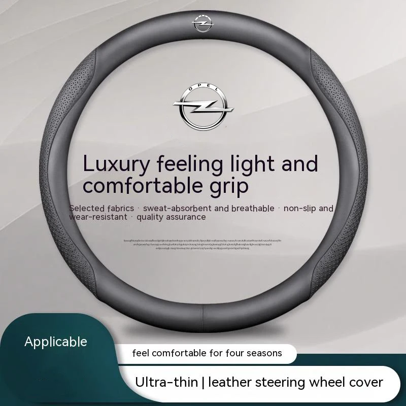 Car Steering Wheel Cover For Opel Astra Corsa Grandland Insignia Mokka Vectra GTC Tigra Vivaro Zafira Combo Vivaro GTC Delica - view 3