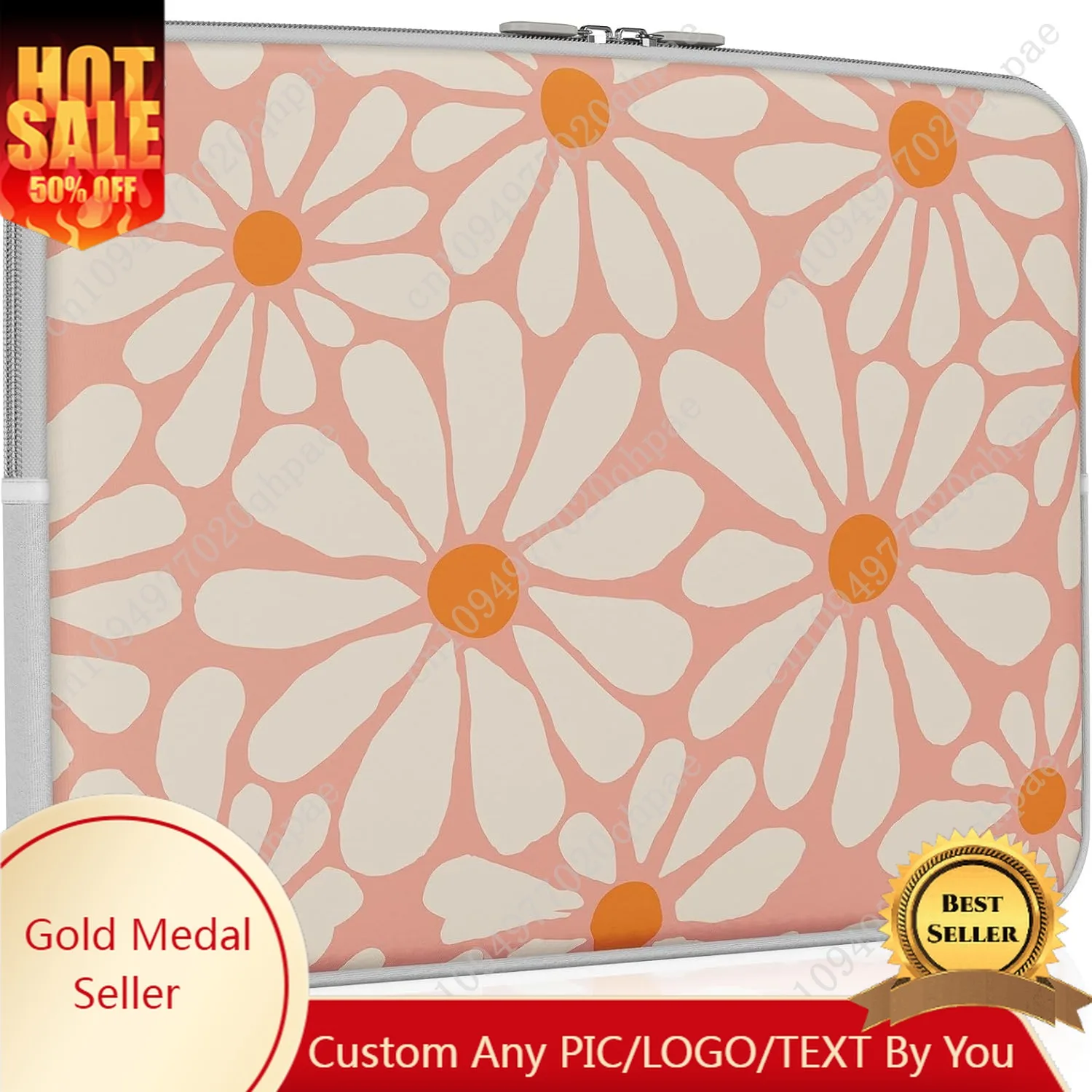 

iCasso Laptop Sleeve 13 inch for MacBook Air 13-13.6 inch, Cute Laptop case for MacBook Pro 13 inch, Slim Protective Travel Carr