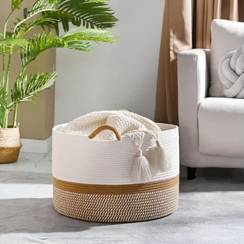 Large Woven Storage Basket 2