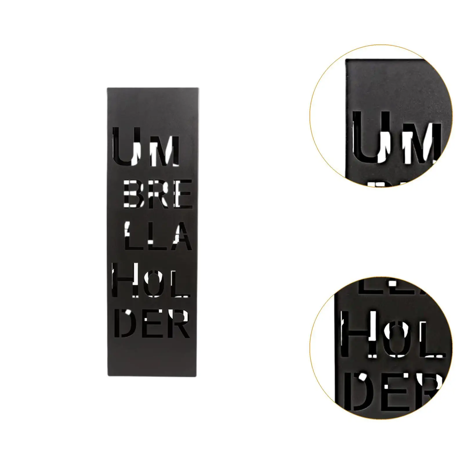 Umbrella Stand Decor Multifunction Metal Umbrella Storage Organizer Bin Umbrella Rack for Office Hotel Supermarket Home Entryway