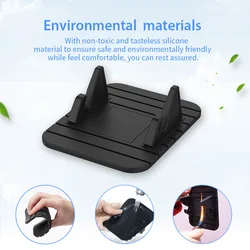 Universal Anti-slip Car Silicone Holder Mat Pad Dashboard Stand Mount For Phone GPS Bracket For iPhone Samsung Xiaomi Huawei