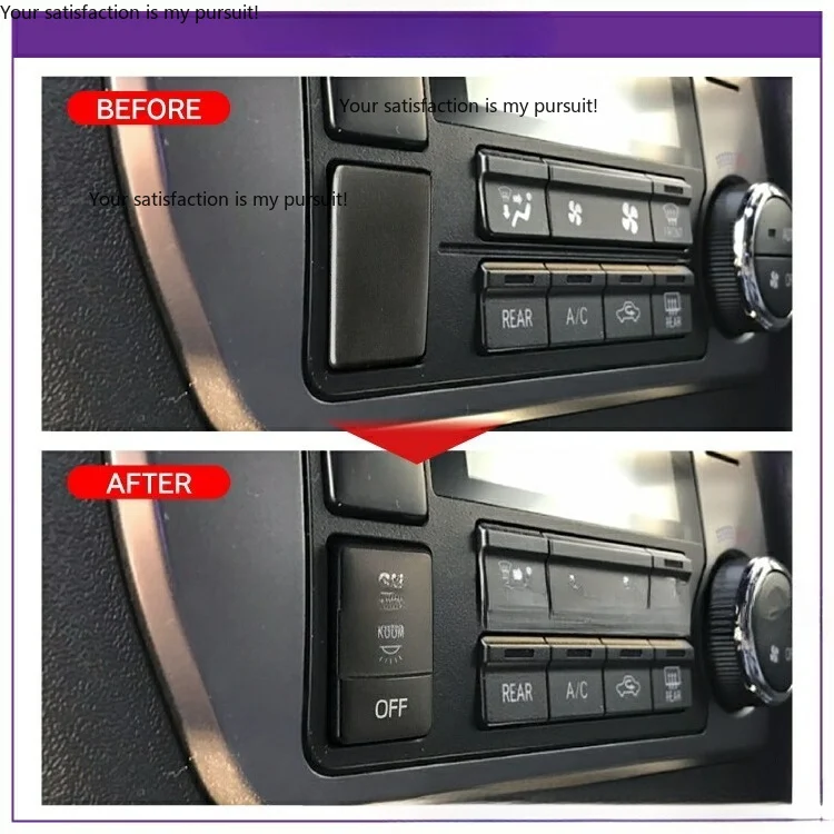 Suitable for Toyota, rear light switch installation, fashionable and practical goods, interior parts