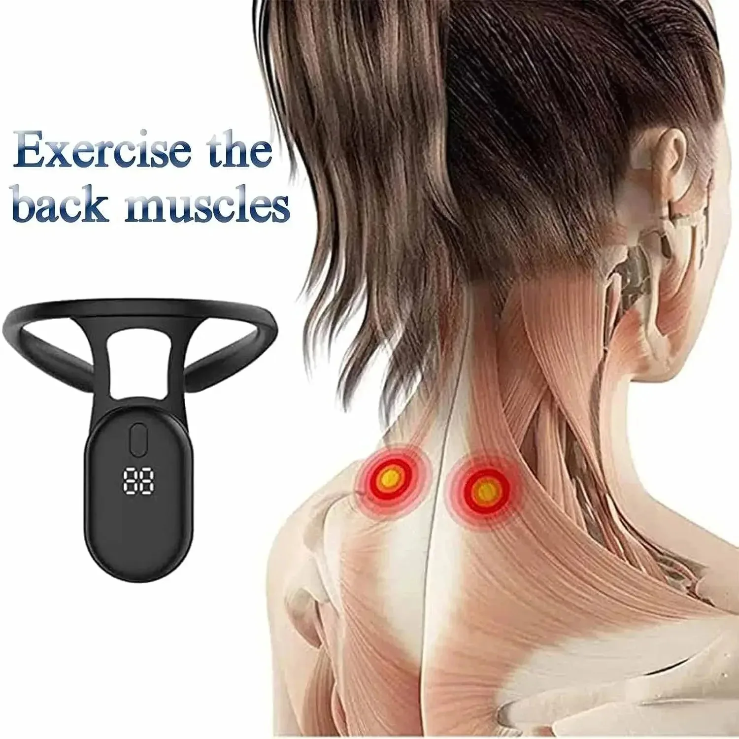 Correct Neck Posture For Adult Kid Healt Smart Posture Corrector Device Posture Training Realtime Scientific Back Posture