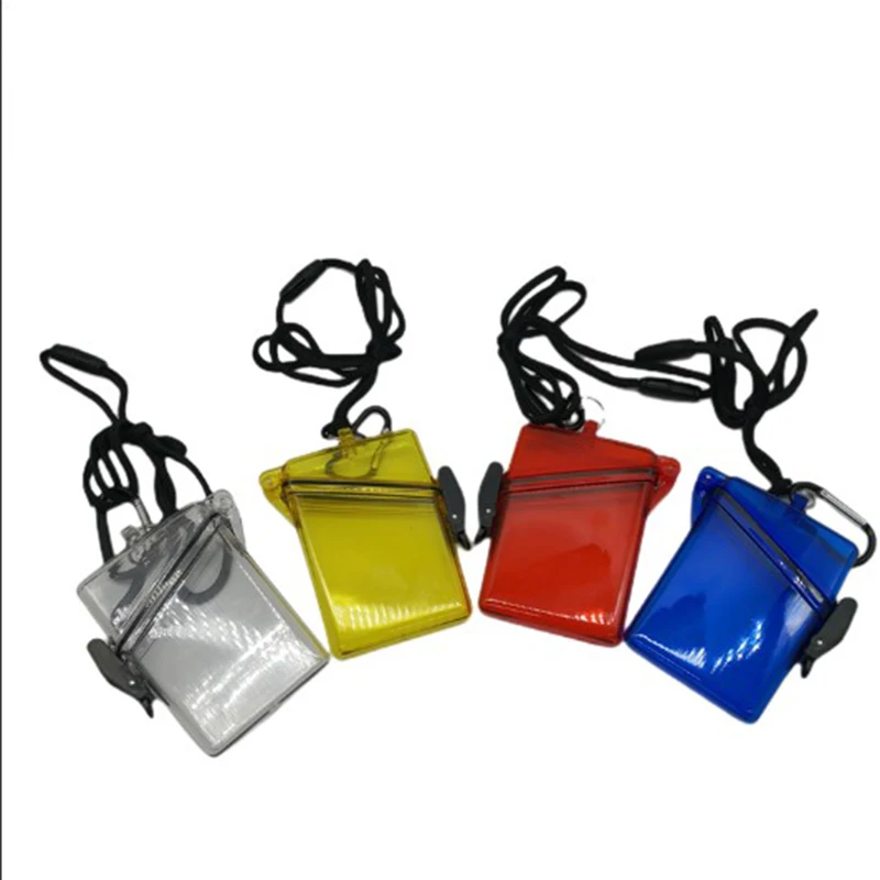 Waterproof Photocards Holder Card Storage Box Plastic Collect Box Case Classification Box INS School Stationery Accessories