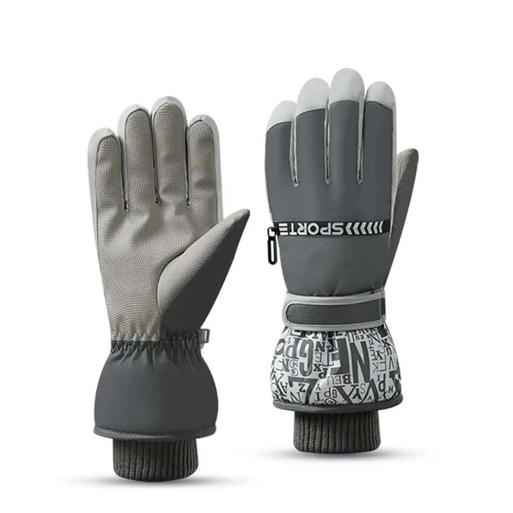 

Fashion TouchScreen Snow Ski Gloves Waterproof Windproof Warm Cycling Gloves Non-slip Cold Resistance Snowboard Mittens Winter