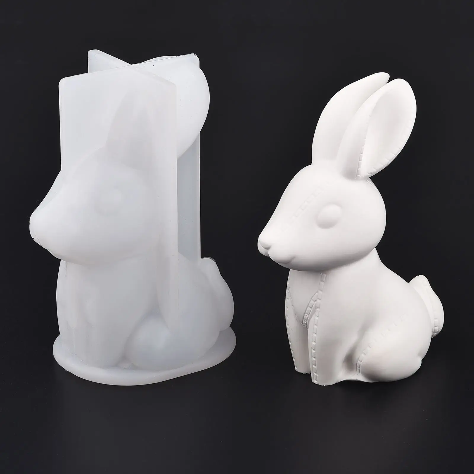 3D Stereo Bear Silicone Mold DIY Epoxy Resin Animal Shaped Candle Mold Handmade Gypsum Soap Making Supplies Chocolate Cake