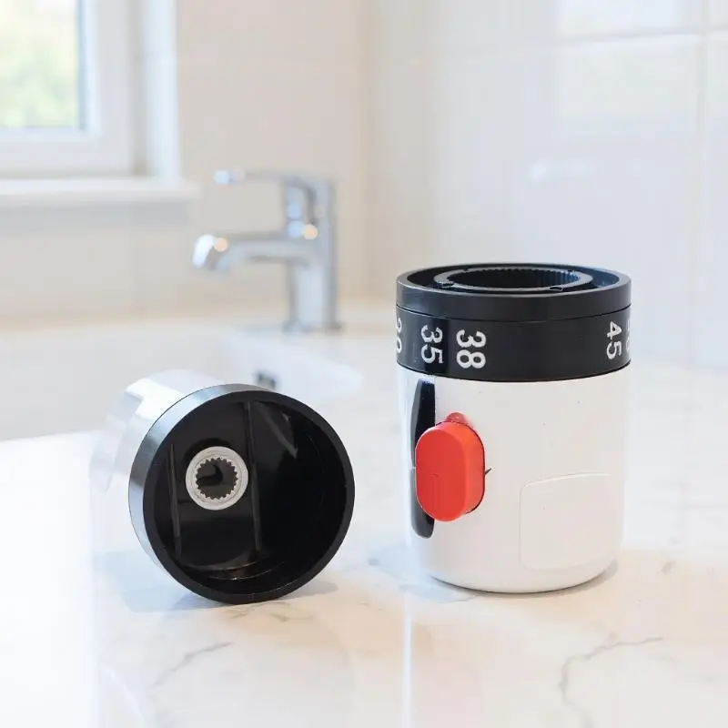 {HMA74} مقبض التحكم الحراري للحمام دش خلاط صنبور التحكم في المياه مقابض تحسين المنزل دش الحنفيات