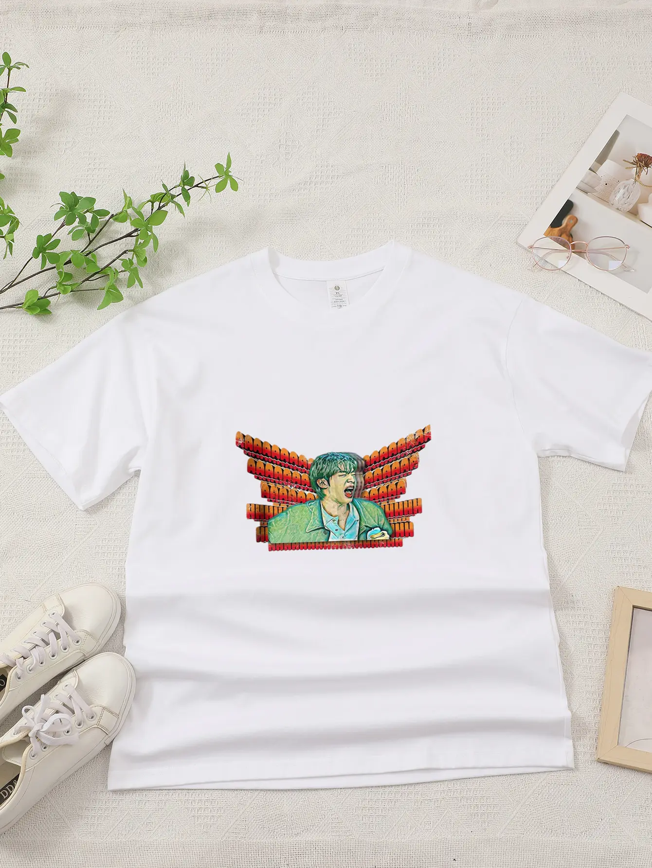 2026 Pure Cotton T-shirt Come on Wing Hot Ones Comfortable Breathable High Quality Army Fans  Women's T-shirt