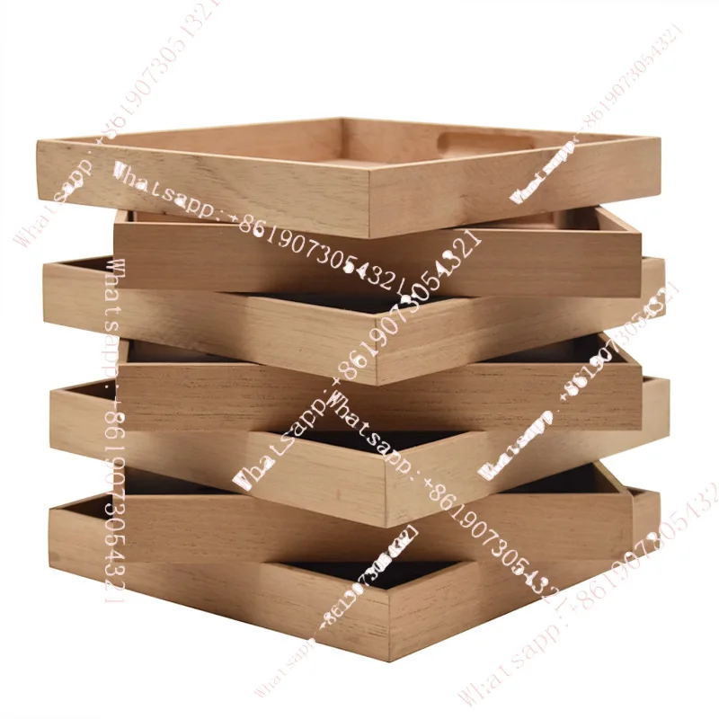 

Портативный деревянный поддон Mellow, 20 шт., многоуровневая полка для шкафа, кронштейн для коробки, аксессуары для увлажняющей коробки