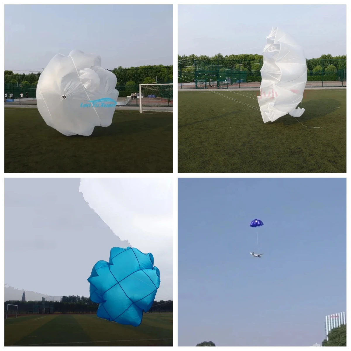 

Парашют с грузоподъемностью 25-30 кг, стандартный, полигональный, круглый, квадратный, крестообразный