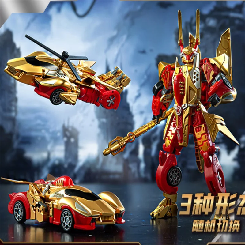 Transformatie 3e vervormingen Monkey King-figuur