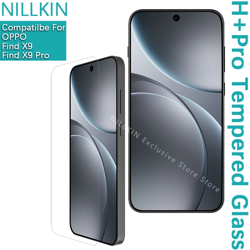 

Nillkin For OPPO Find X9 Pro 5G H+PRO Explosion proof high-definition tempered glass half screen tempered film protective film