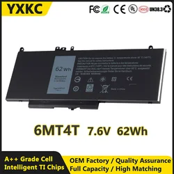 7000MAh 6MT4T OEM factory battery 62Wh laptop Battery for Dell Latitude E5470 E5570 Precision 3510 0HK6DV 079VRK TXF9M 0TXF9M
