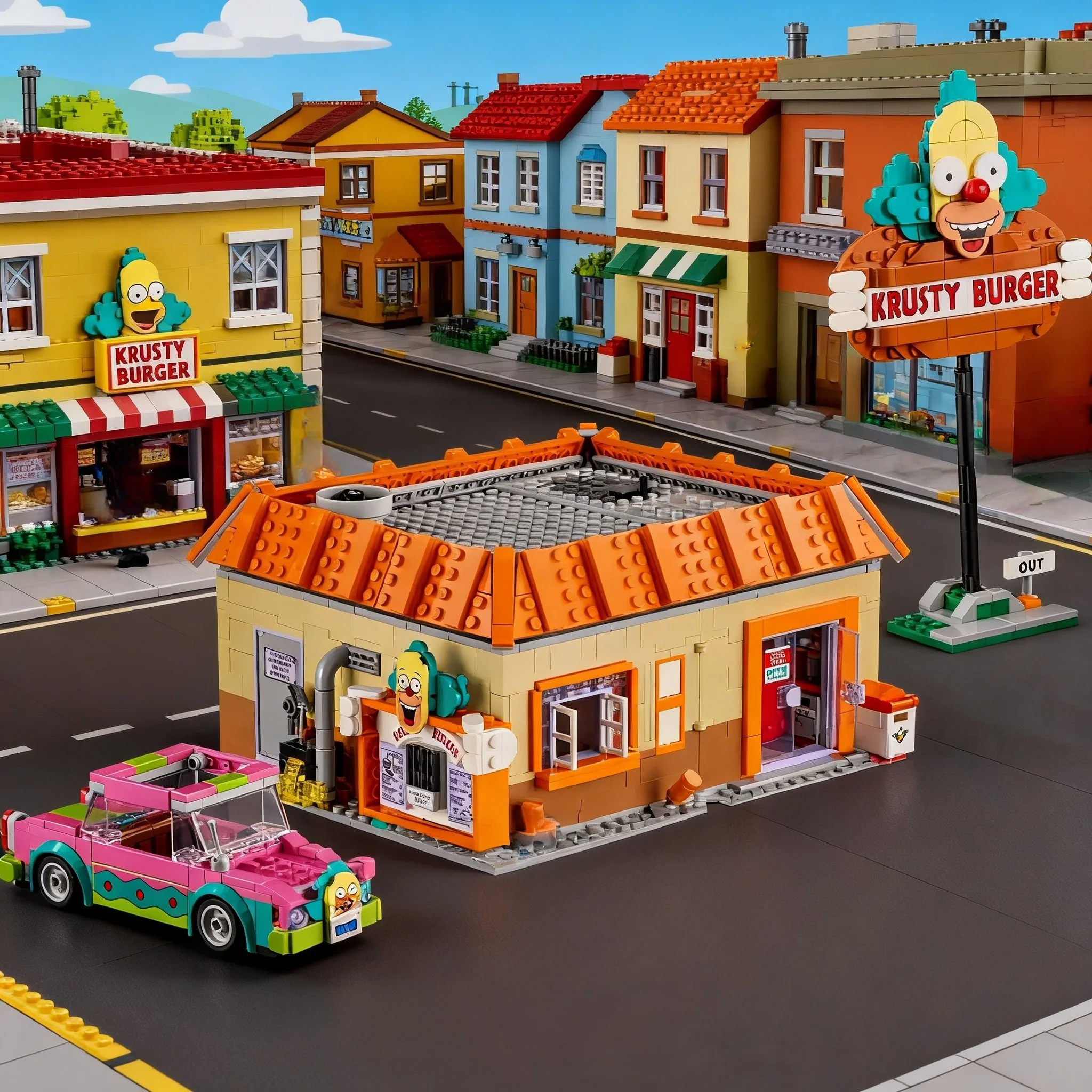 

2026 Hamburg building blocks building model bricks suitable for men and women toys Christmas Day Gift set