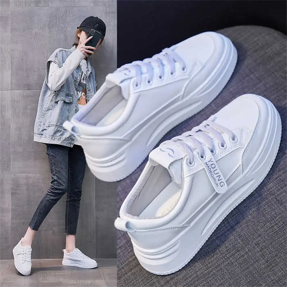 Round Toe 35-40 Woman\'s Luxury Brand Design Sneakers Vulcanize 2024 Summer Purple Shoes Sports Caregiver Teniss Funky