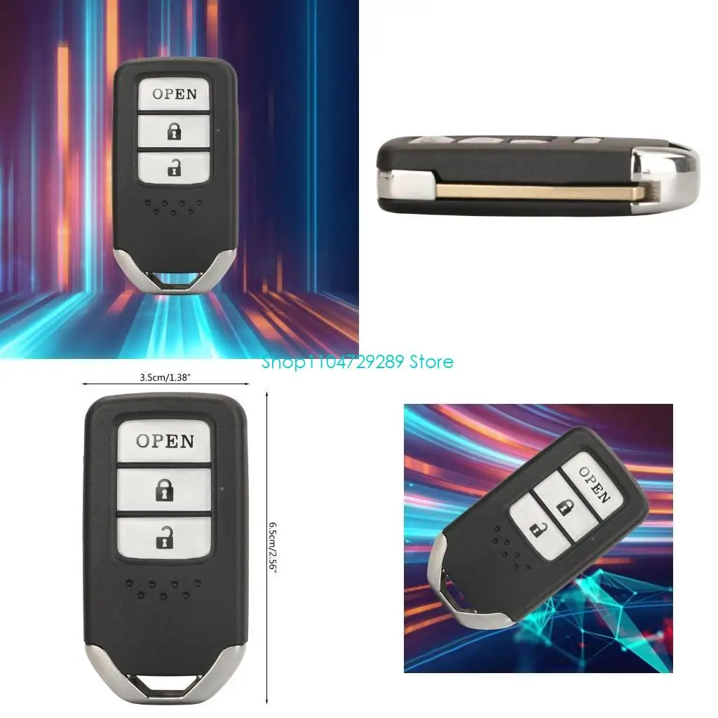 

D8KE for Smart Keyless Entry Remote Control Car Folding for Key for Case for Shell 2/3 Button Suitable for Cit