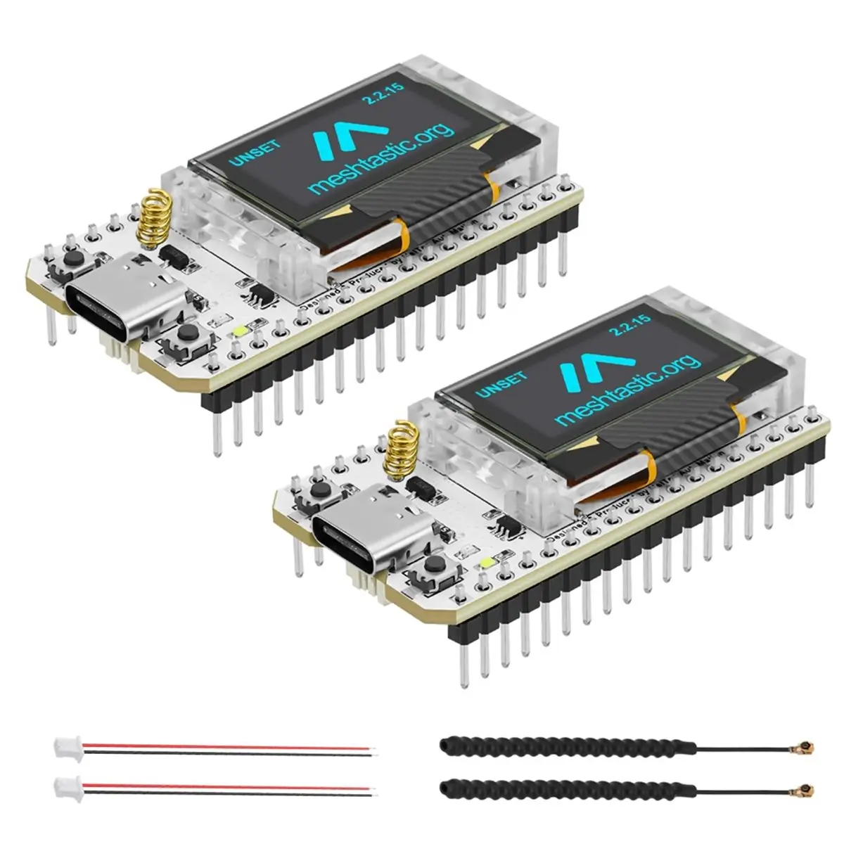 (A32M) 3 Set LoRa V3 Development Board with Case Meshtastic WiFi Dual Core 240MHz with 0.96