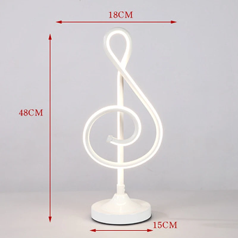 Modern Spiral Night Lighting 3 Color Modes 10 Brightness Levels USB Powered LED Table Light Metal Bedside Desk Lamps