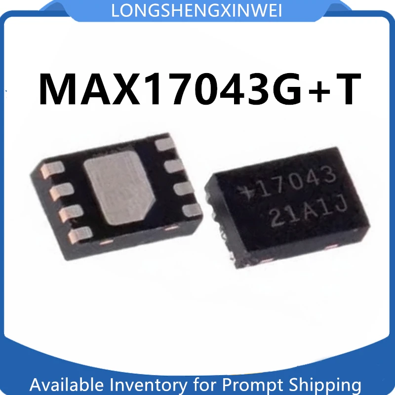 1PCS NEW Original MAX17043G+T Silk Screen 17043 Packaged DFN8 Battery Management IC Chip in Stock