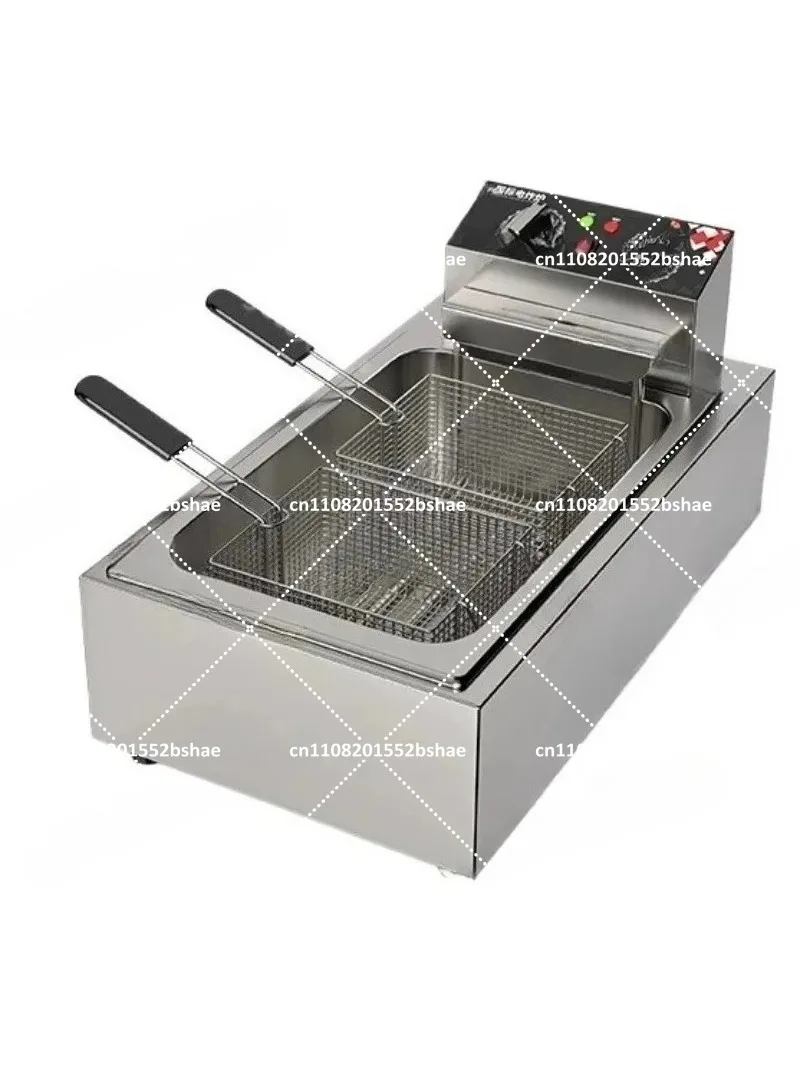 Electric French Fries Fryer with Timer, Oil Fryer for Crispy Frying