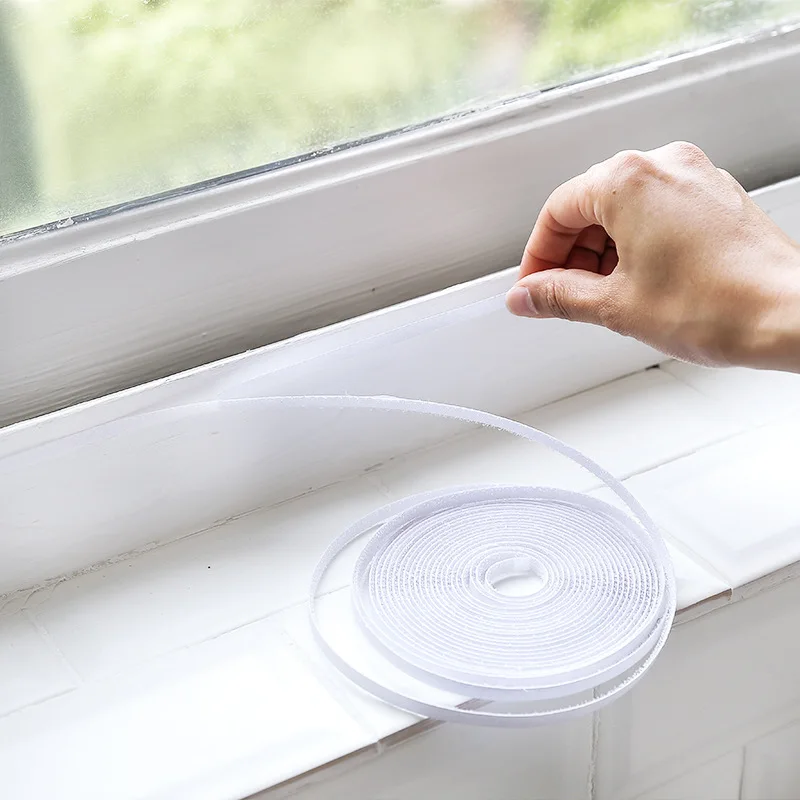 Self Adhesive Window Screen with Adjustable Mesh Curtain, High-density Mosquito Proof Window Screen, Freely Adjustable Size