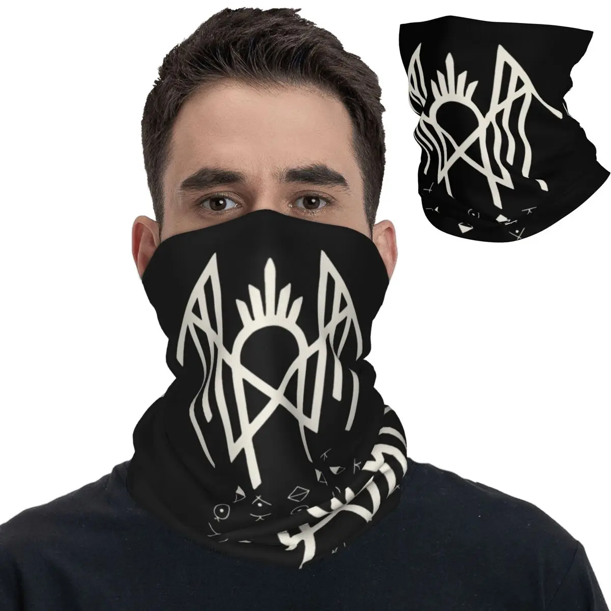 

To Ken Band Let It Arise Bandana Neck Gaiter Printed Mask Scarf Warm Headwear Cycling for Men Women Adult All Season