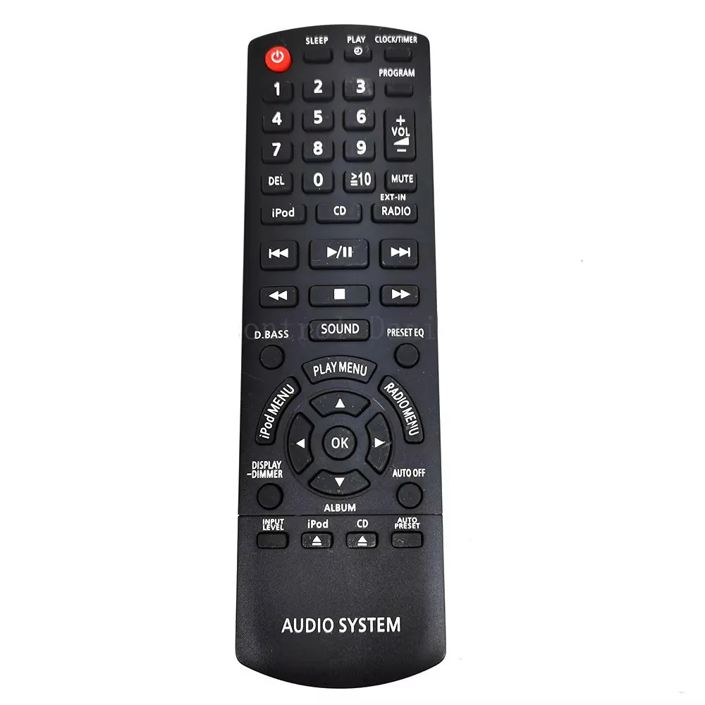 

Remote Control use for Panasonic Compact Stereo System N2QAYB000640 N2QAYB000641 SC-HC25 SC-AKX14 SC-PMX5 SC-PMX5DB
