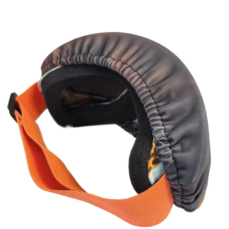 Custom Sublimation Printed Microfiber Ski Goggle Protective Cover, Durable Snowboard Eyewear Dust Proof Sleeve Sports Accessries